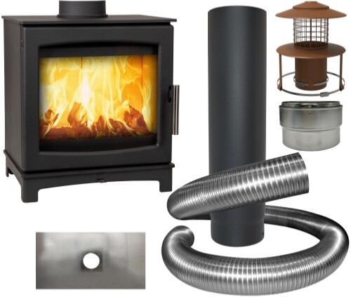 Kit installazione stufa - , a