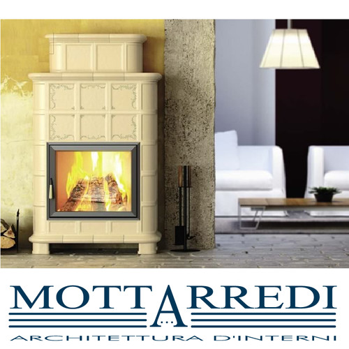 Stufa legna ceramica - a,