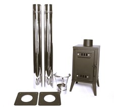 piccolo bruciatore a legna a