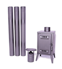 piccolo bruciatore a legna