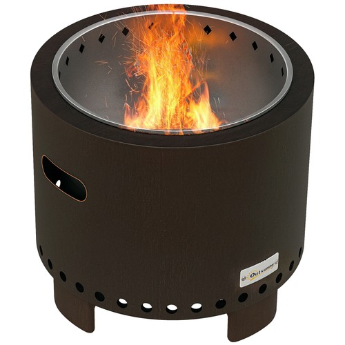 Outsunny pozzo del fuoco - outsunny, a